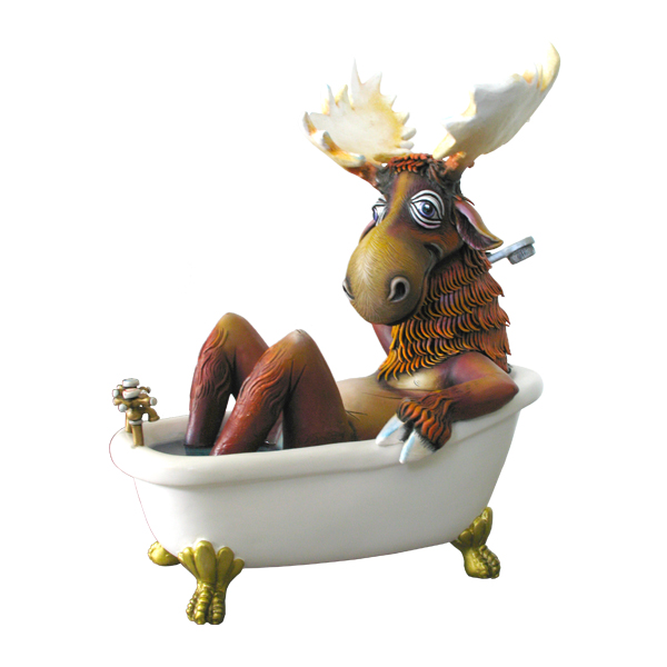 Bathtub Moose